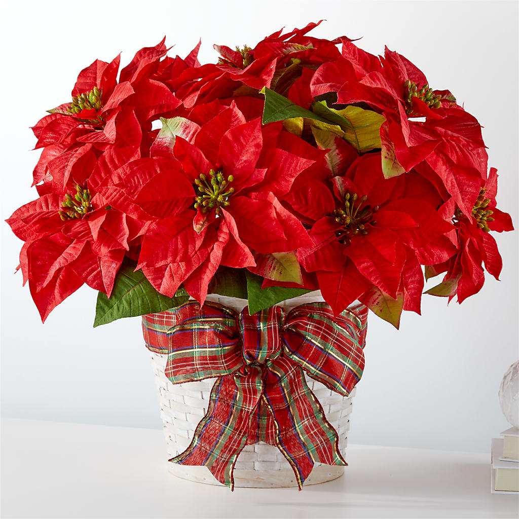 Happiest Holidays Poinsettia – Kennewick Flower Shop Inc, Kennewick WA
