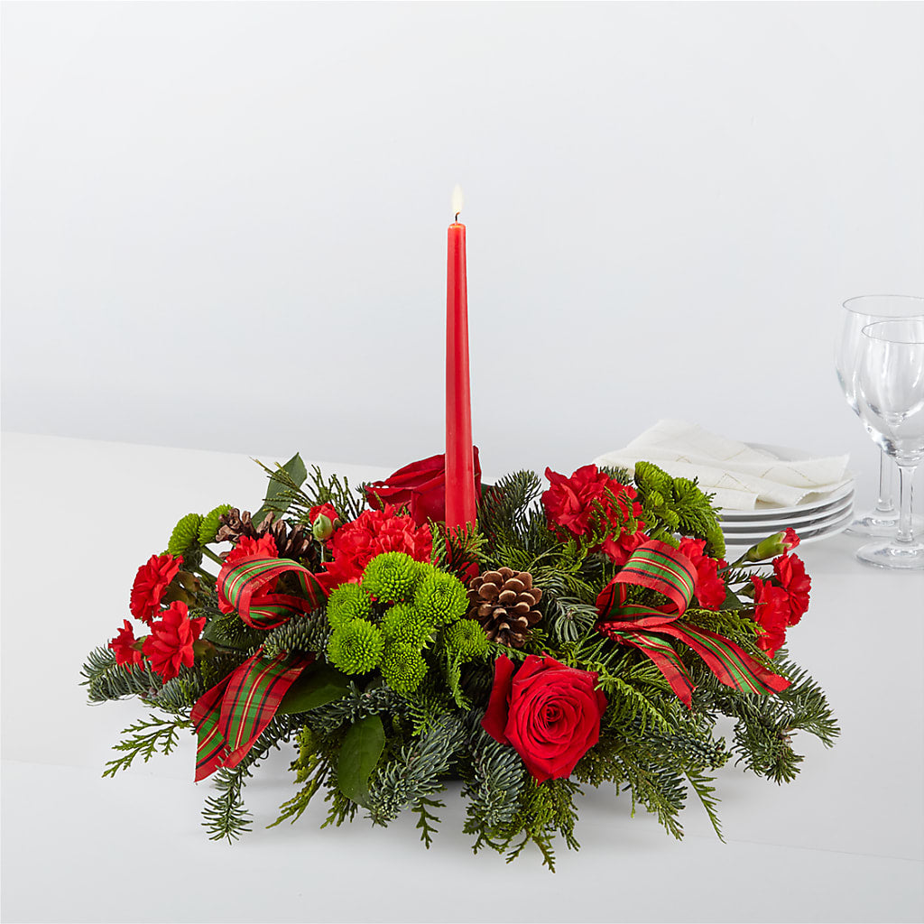 By the Candlelight Centerpiece – Kennewick Flower Shop Inc, Kennewick WA