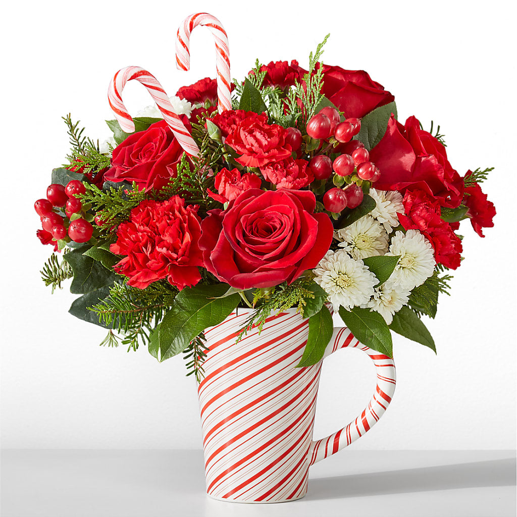 Peppermint Swirl Mug – Kennewick Flower Shop Inc, Kennewick WA