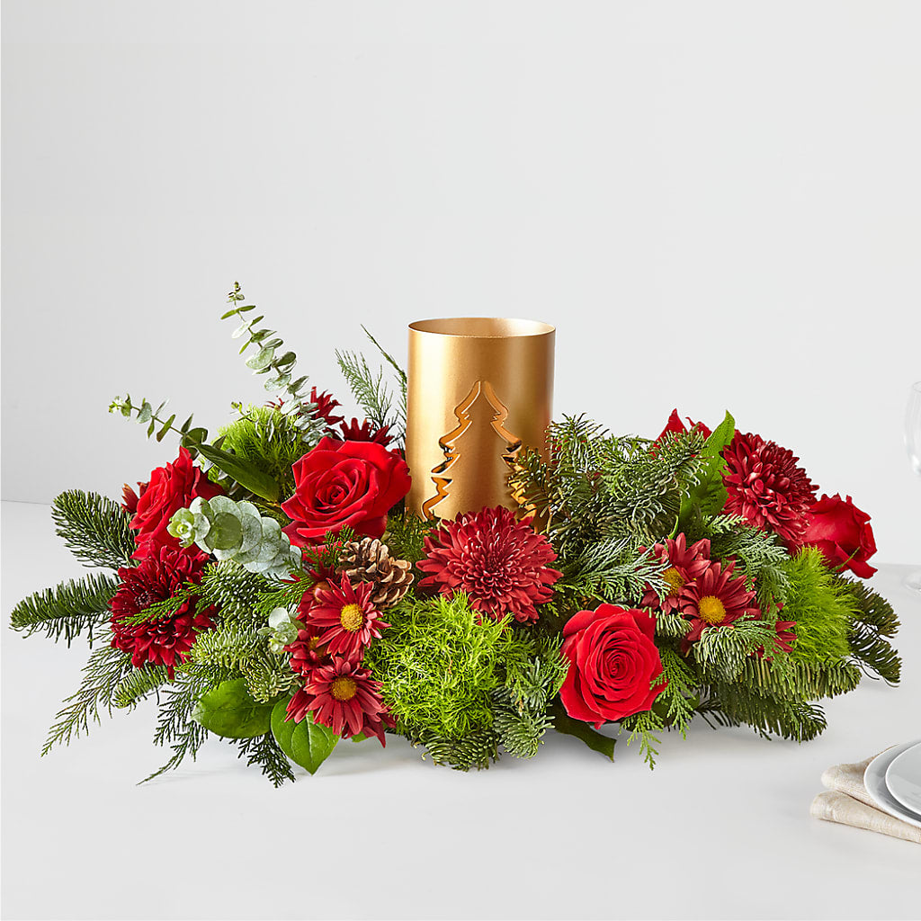 Toast the Season Centerpiece – Kennewick Flower Shop Inc, Kennewick WA
