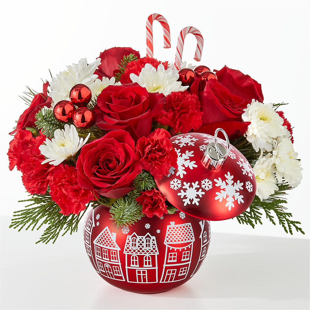 Cheer in the Air Ornament – Kennewick Flower Shop Inc, Kennewick WA