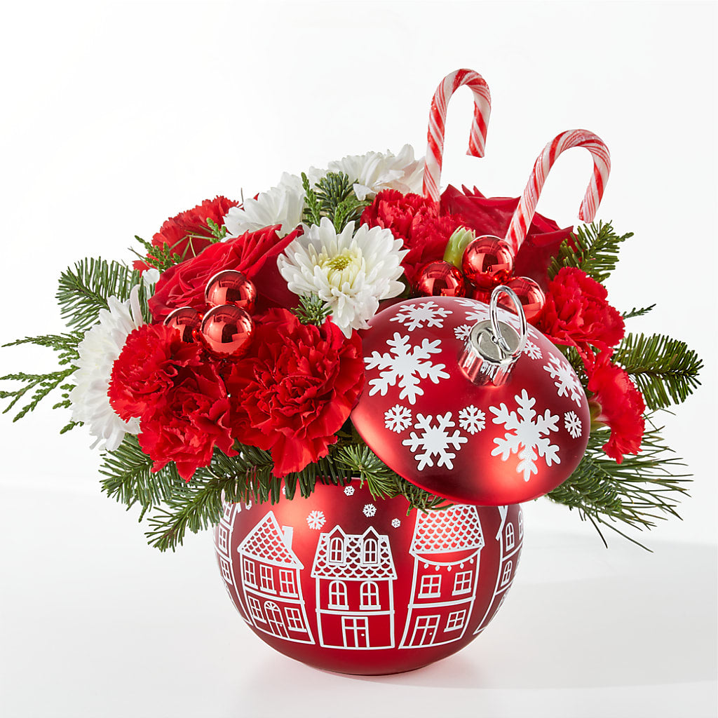 Cheer in the Air Ornament – Kennewick Flower Shop Inc, Kennewick WA
