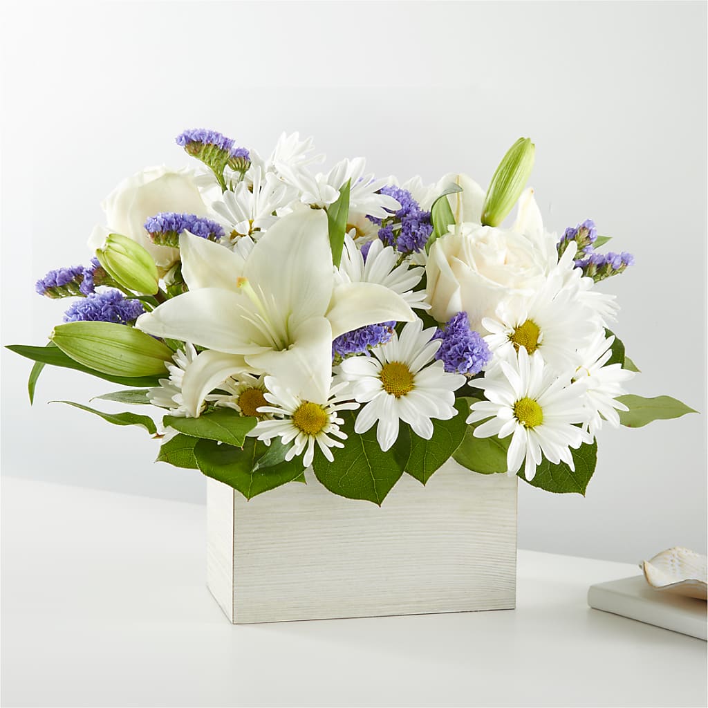 Beyond Blue Box Bouquet – Kennewick Flower Shop Inc, Kennewick WA