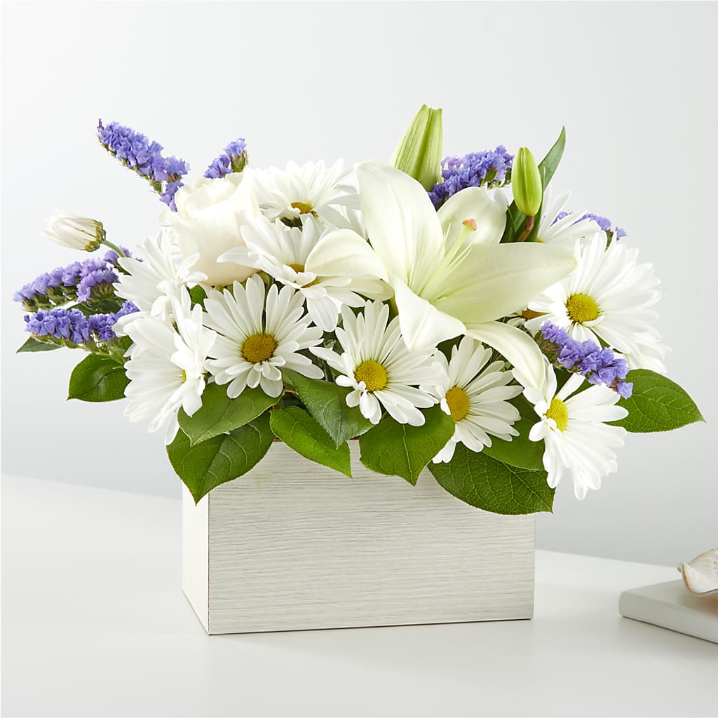 Beyond Blue Box Bouquet – Kennewick Flower Shop Inc, Kennewick WA