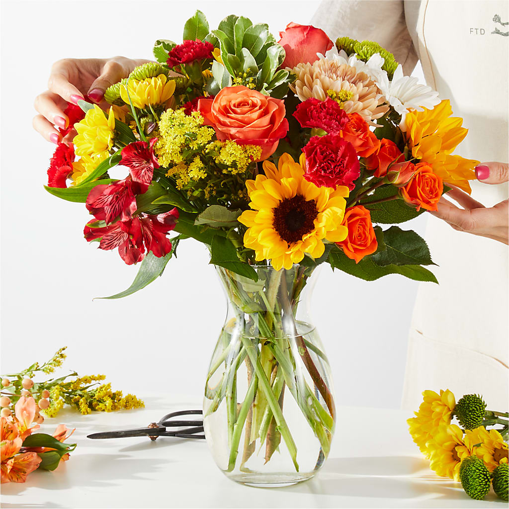 Fall Delight – A Florist Original – Kennewick Flower Shop Inc, Kennewick WA