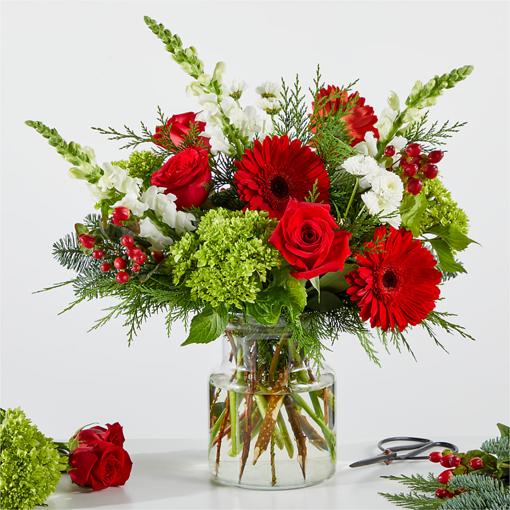 Merry Moment Bouquet – A Florist Original – Kennewick Flower Shop Inc, Kennewick WA