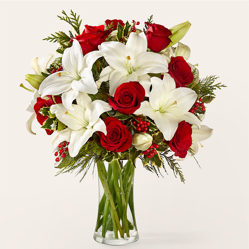 Sparkling Snowflakes Bouquet – Kennewick Flower Shop Inc, Kennewick WA