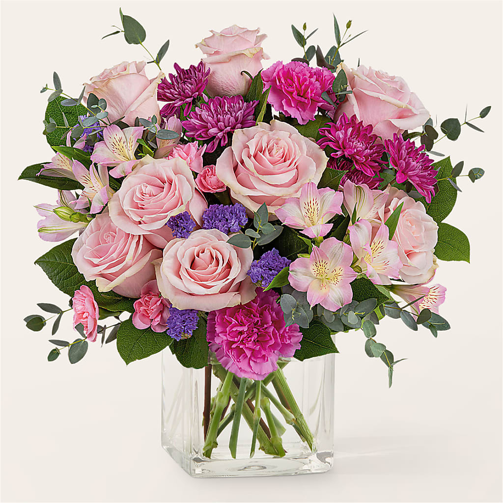 Rosy Radiance Bouquet – Kennewick Flower Shop Inc, Kennewick WA