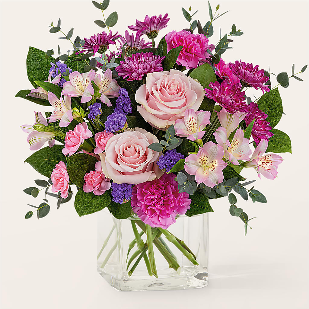Rosy Radiance Bouquet – Kennewick Flower Shop Inc, Kennewick WA