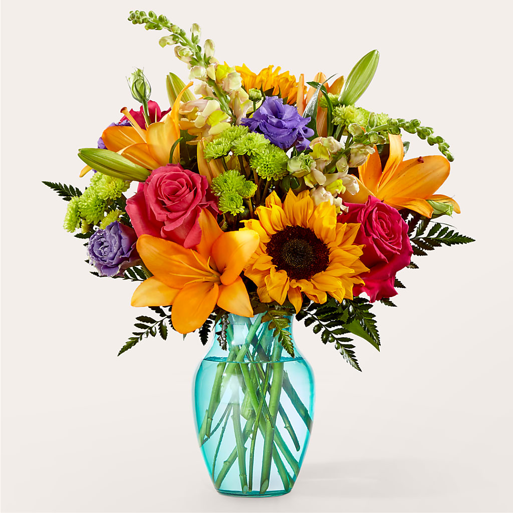 Double Rainbow Bouquet – Kennewick Flower Shop Inc, Kennewick WA