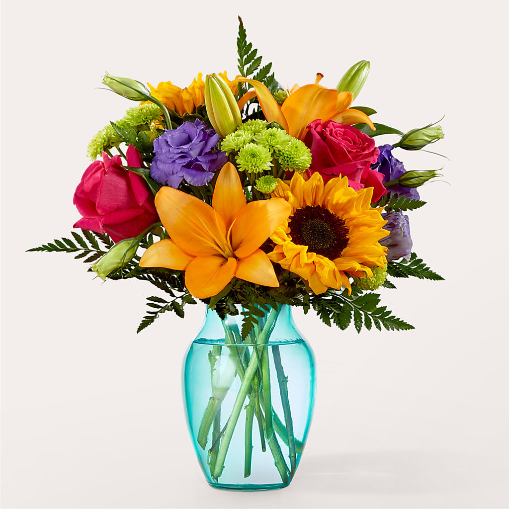 Double Rainbow Bouquet – Kennewick Flower Shop Inc, Kennewick WA