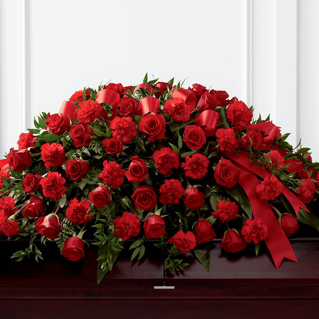 Tribute of Life Casket Spray – Kennewick Flower Shop Inc, Kennewick WA