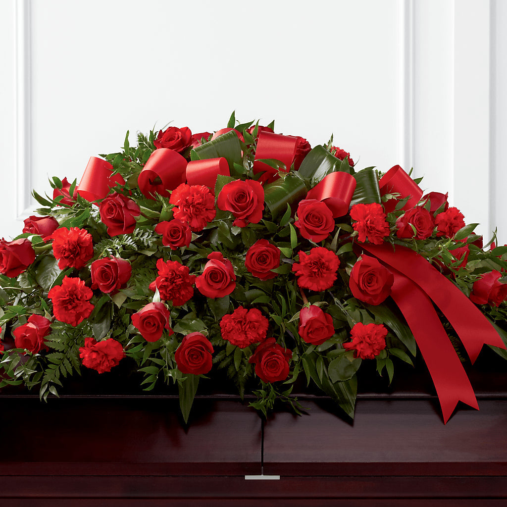 Tribute of Life Casket Spray – Kennewick Flower Shop Inc, Kennewick WA