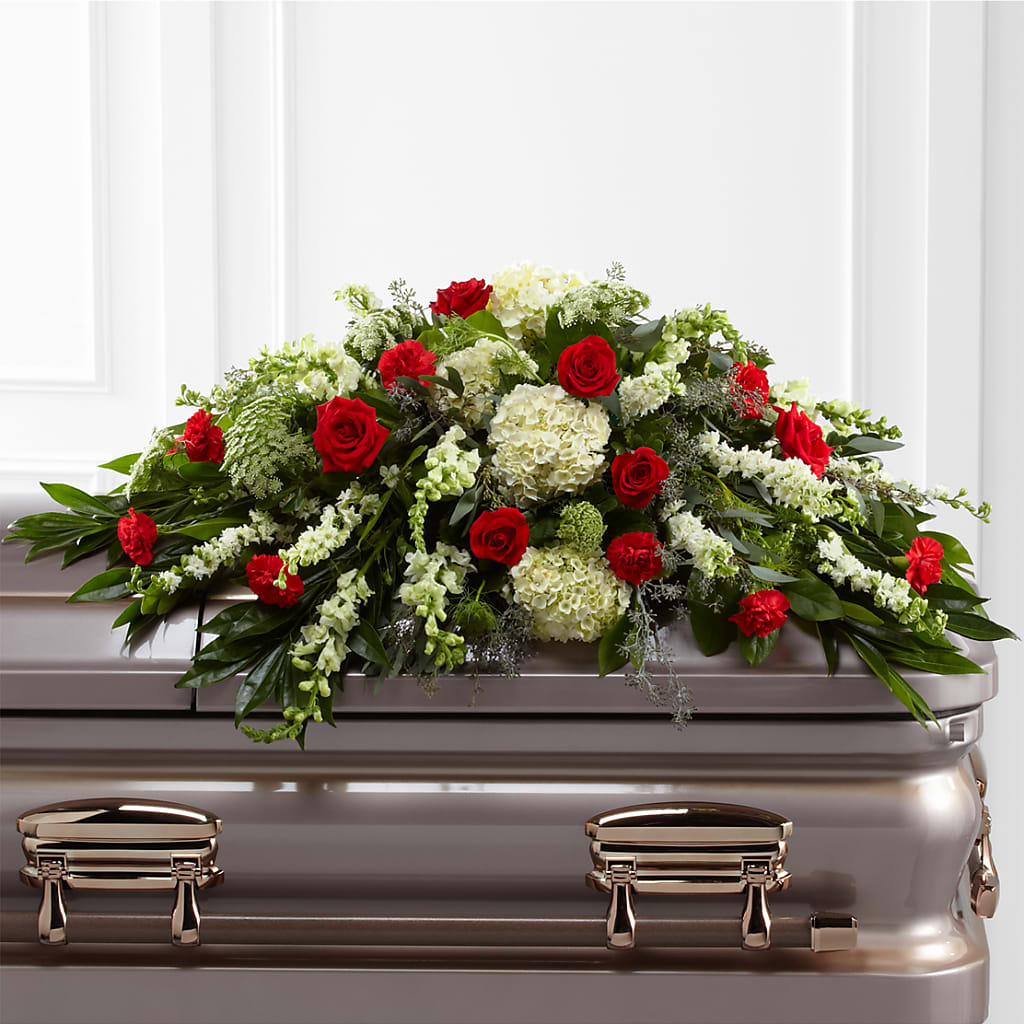 Sincerity Casket Spray – Kennewick Flower Shop Inc, Kennewick WA