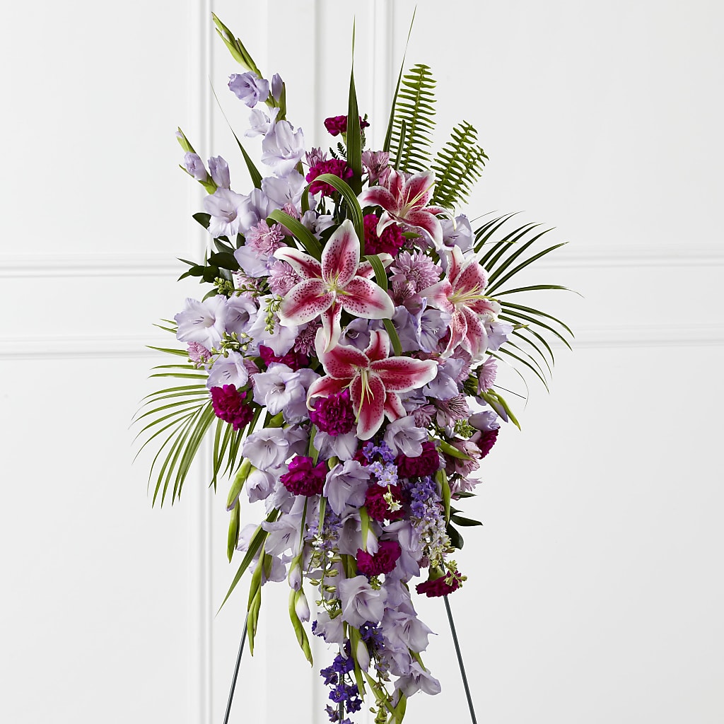 Tender Touch Standing Spray – Kennewick Flower Shop Inc, Kennewick WA