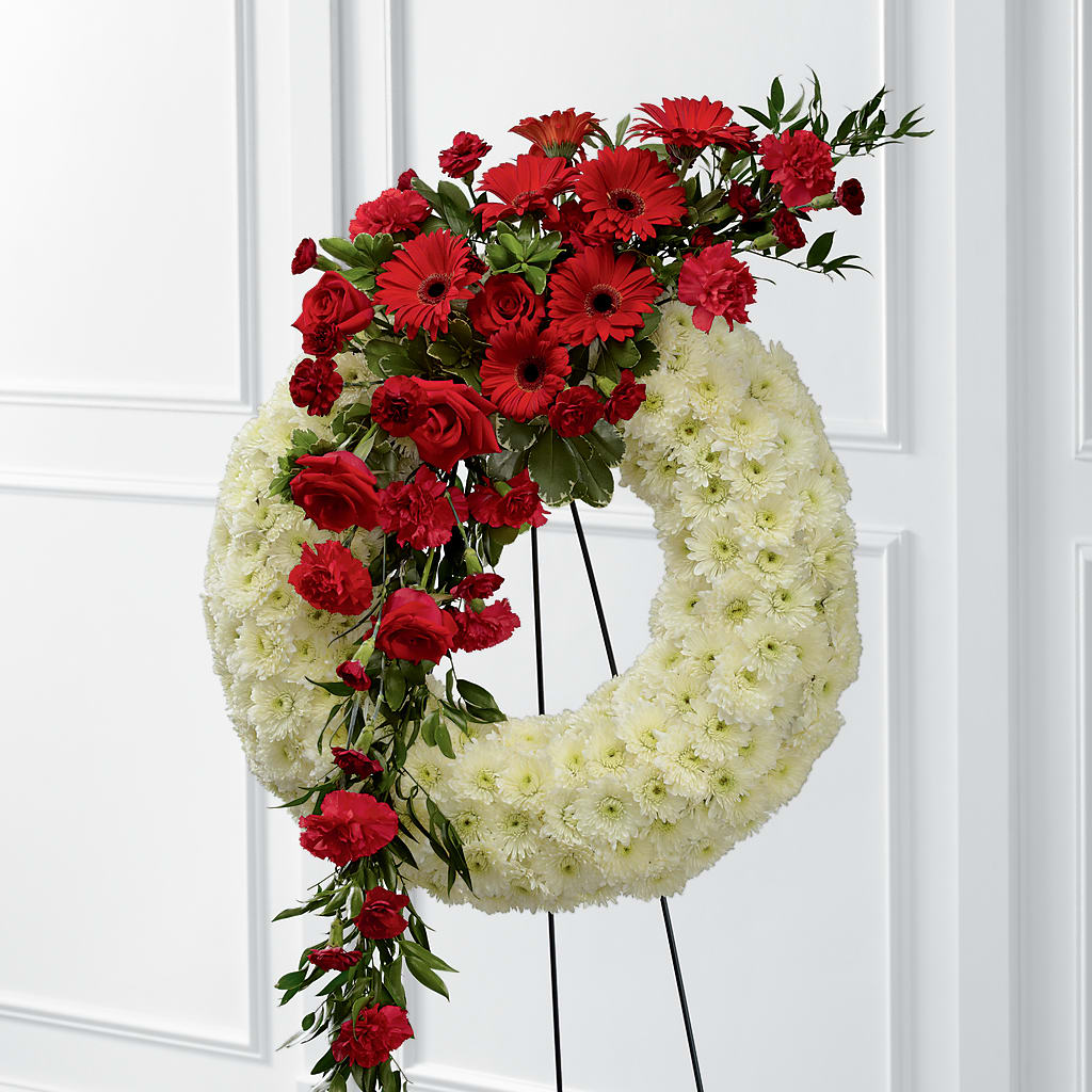 Graceful Tribute Wreath – Kennewick Flower Shop Inc, Kennewick WA