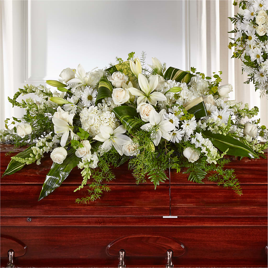 Abundance Casket Spray – Kennewick Flower Shop Inc, Kennewick WA