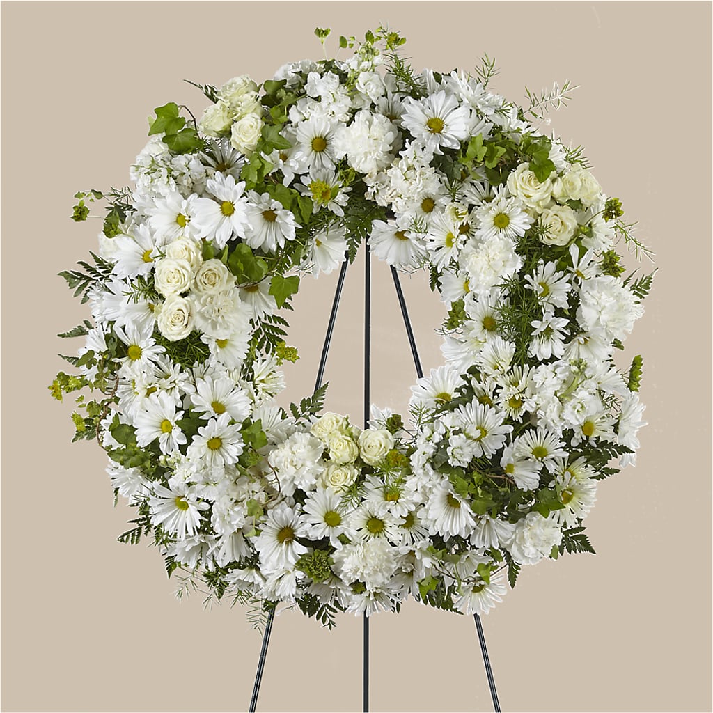 Faithful Wishes Wreath – Kennewick Flower Shop Inc, Kennewick WA