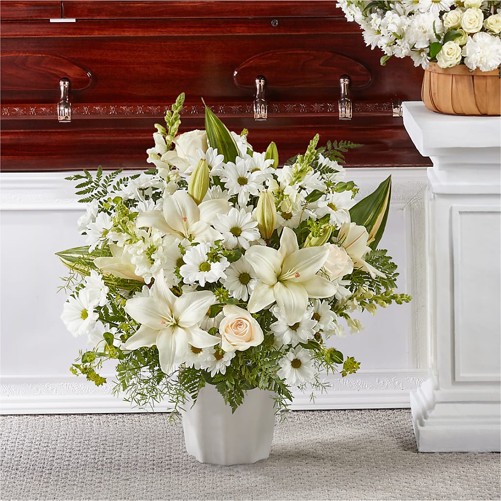Thoughts of Tranquility Floor Basket – Kennewick Flower Shop Inc, Kennewick WA