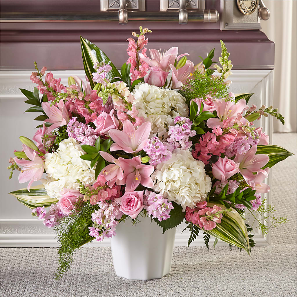 Simply Serene Floor Basket – Kennewick Flower Shop Inc, Kennewick WA