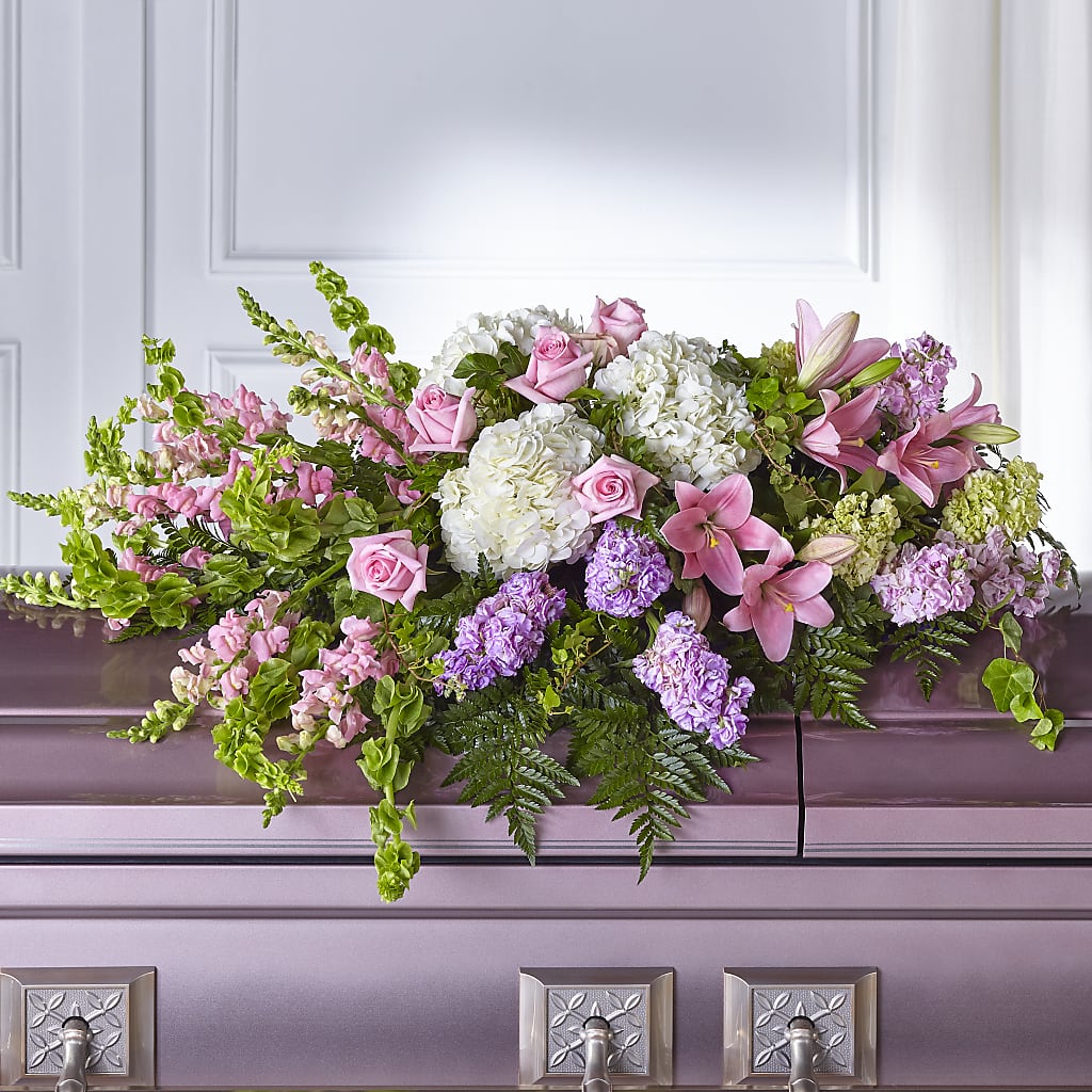 Life's Gratitude Casket Spray – Kennewick Flower Shop Inc, Kennewick WA