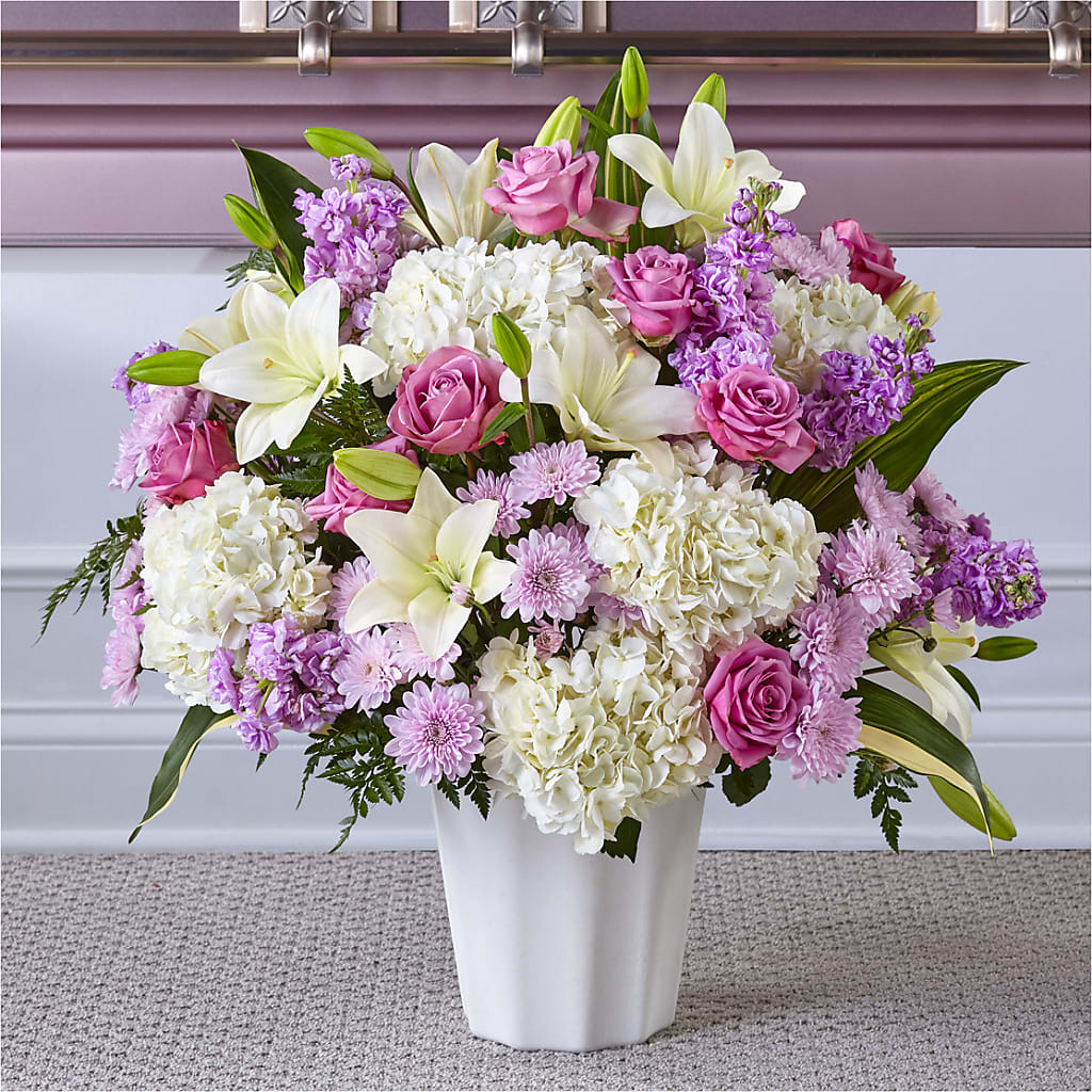 Heaven Sent Floor Basket – Kennewick Flower Shop Inc, Kennewick WA