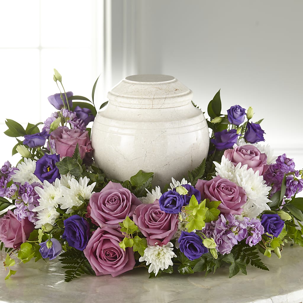 Blooming Sympathy Cremation Adornment – Kennewick Flower Shop Inc, Kennewick WA