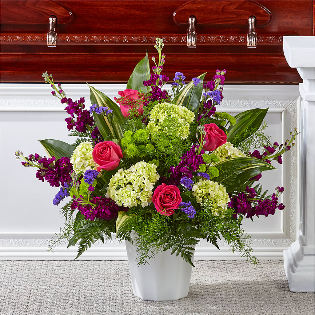 Beautiful Horizons Floor Basket – Kennewick Flower Shop Inc, Kennewick WA