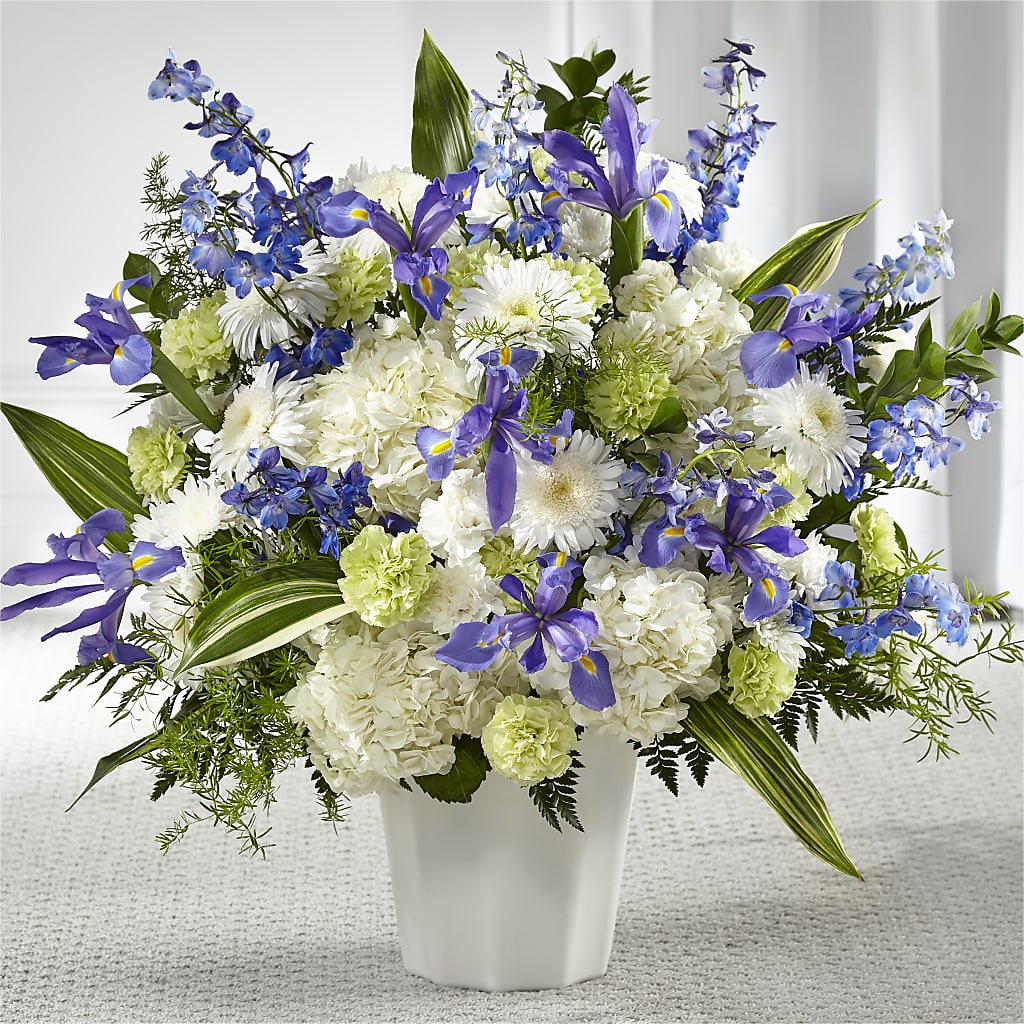 Soft Serenity Floor Basket – Kennewick Flower Shop Inc, Kennewick WA