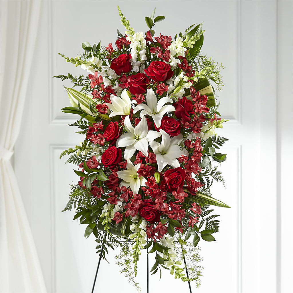 Everlasting Memory Standing Spray – Kennewick Flower Shop Inc, Kennewick WA