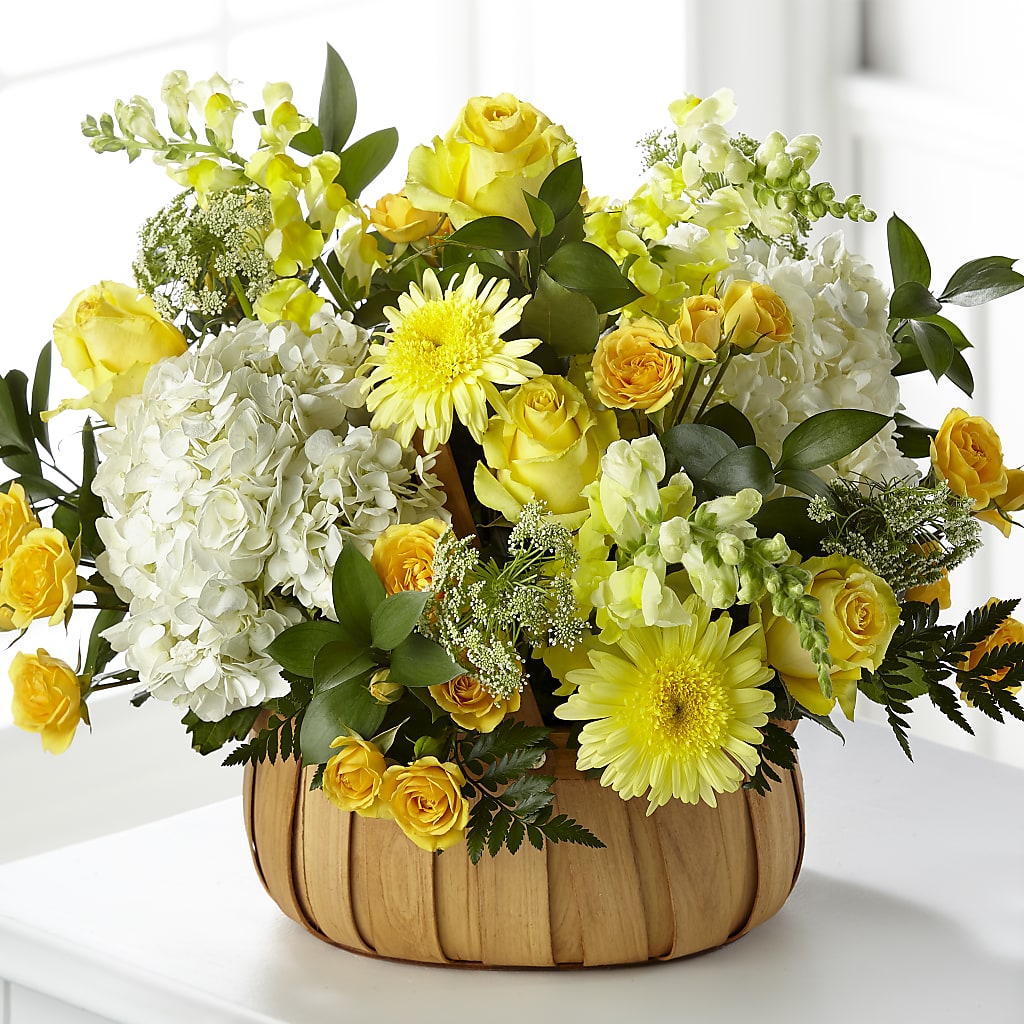 Rustic Remembrance Basket – Kennewick Flower Shop Inc, Kennewick WA