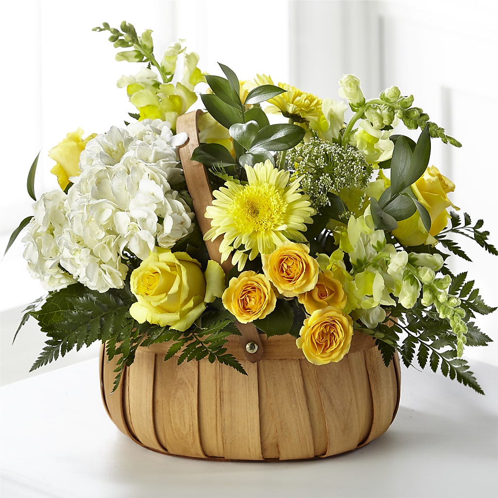 Rustic Remembrance Basket – Kennewick Flower Shop Inc, Kennewick WA