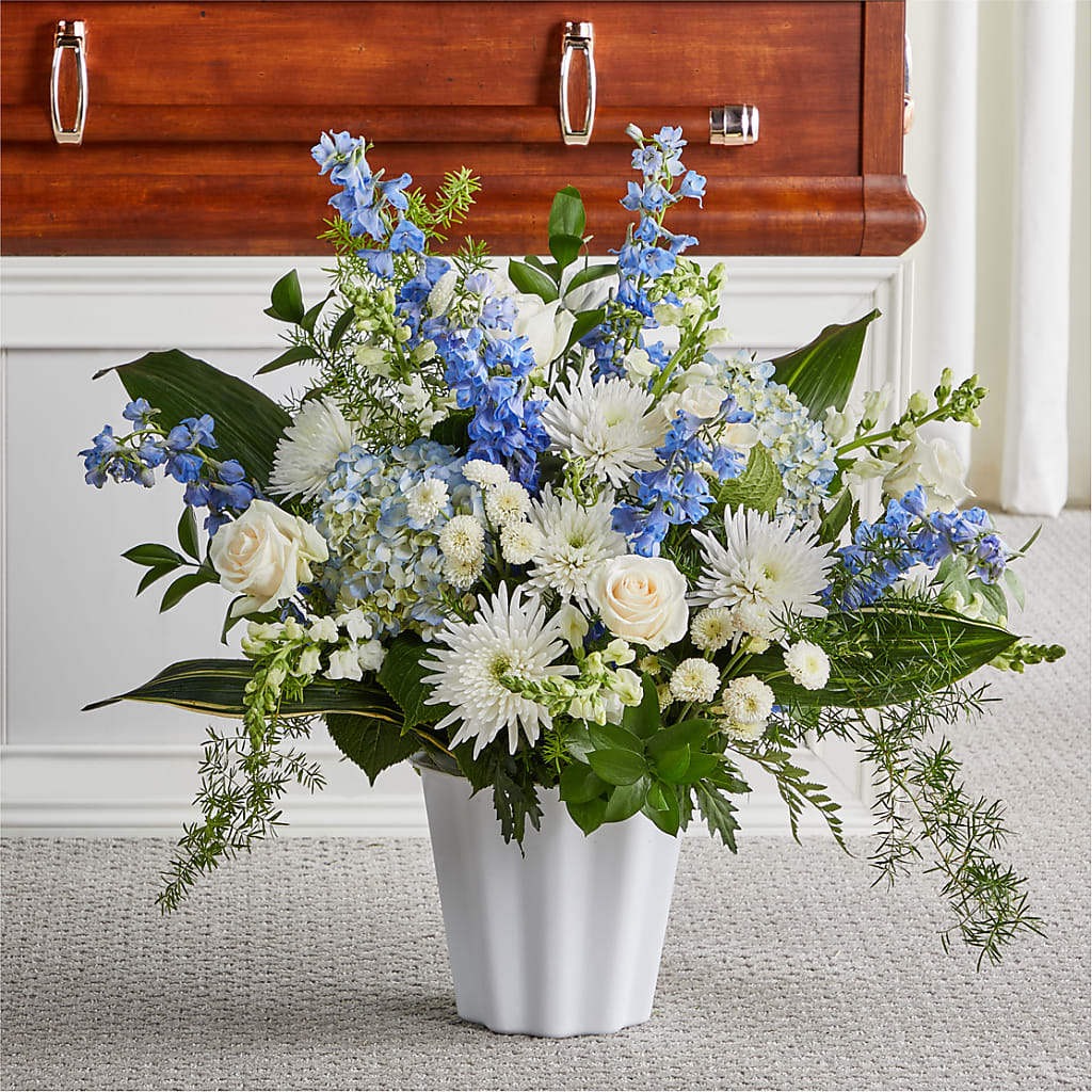 Everlasting Memories Floor Basket – Kennewick Flower Shop Inc, Kennewick WA