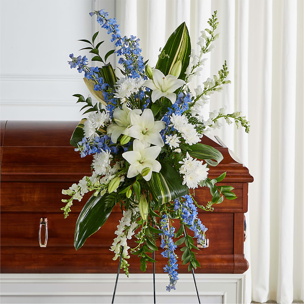 Eternal Impressions Standing Spray – Kennewick Flower Shop Inc, Kennewick WA