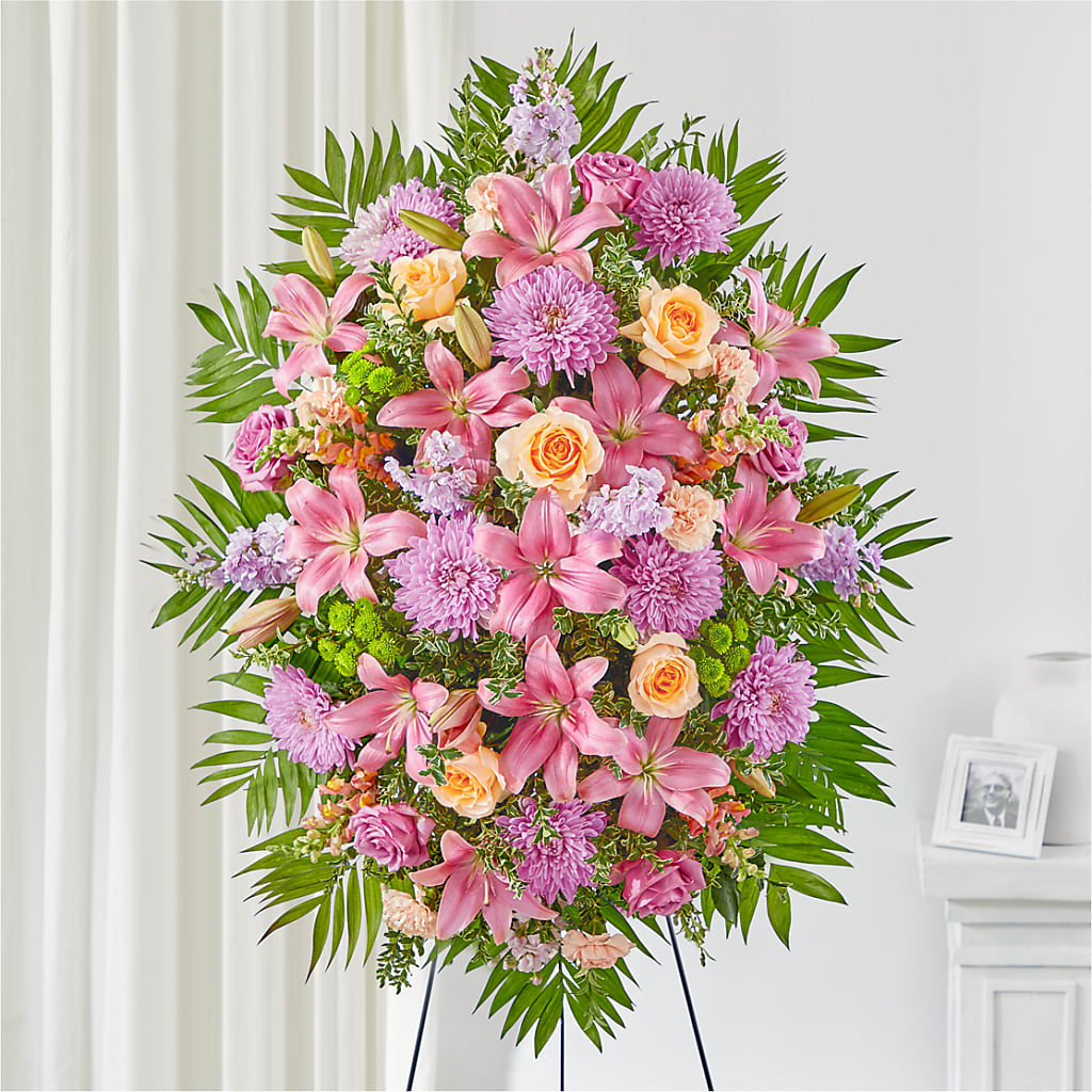 Love & Light Standing Spray – Kennewick Flower Shop Inc, Kennewick WA