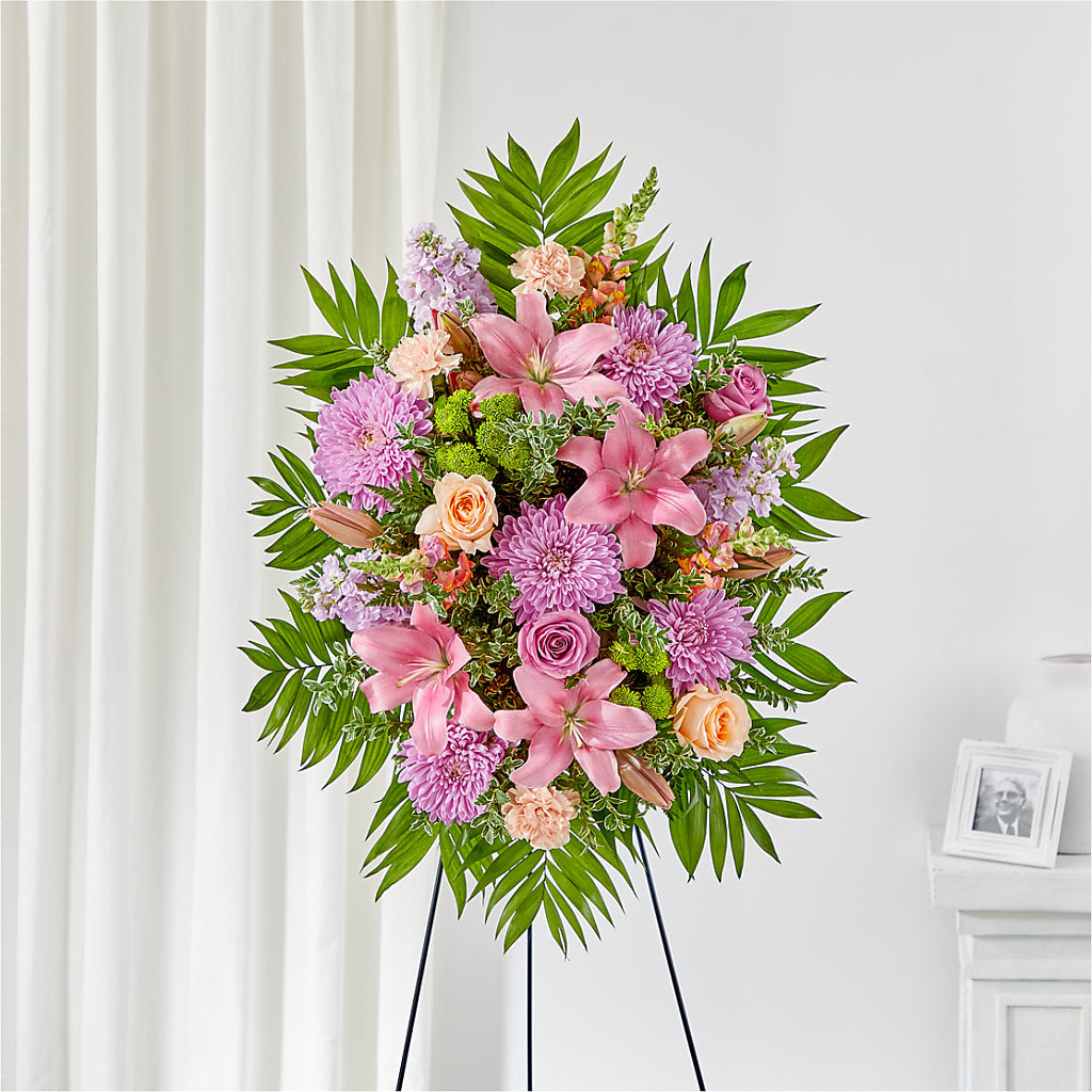 Love & Light Standing Spray – Kennewick Flower Shop Inc, Kennewick WA