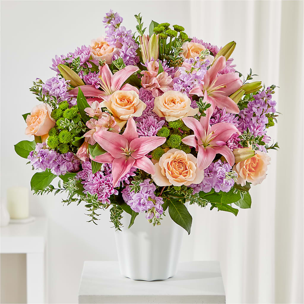 Supportive Embrace Tabletop Basket – Kennewick Flower Shop Inc, Kennewick WA