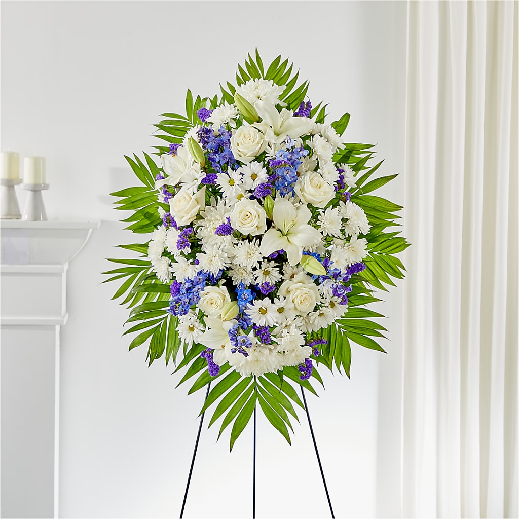 At Rest Standing Spray – Kennewick Flower Shop Inc, Kennewick WA