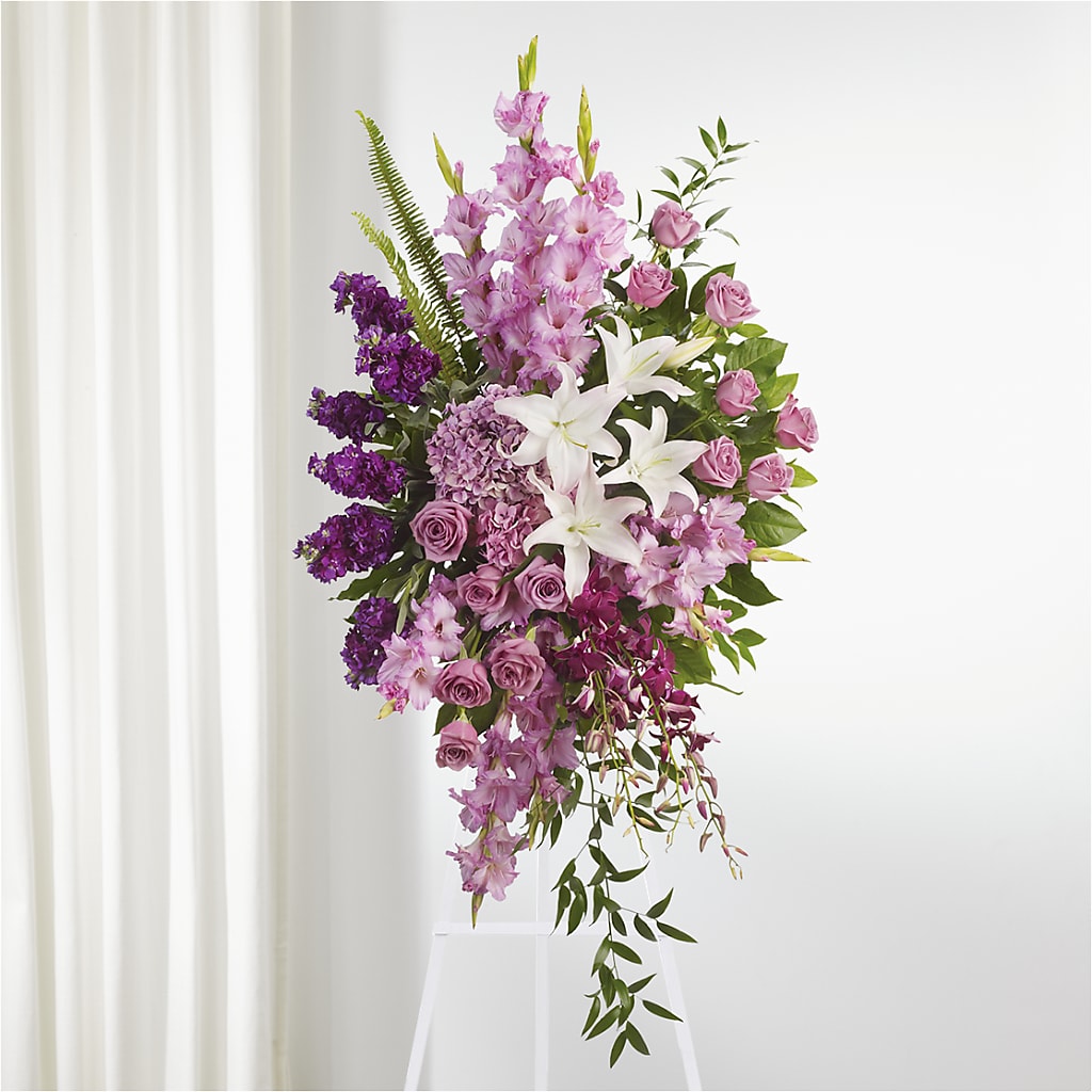 Never Alone Standing Spray – Kennewick Flower Shop Inc, Kennewick WA