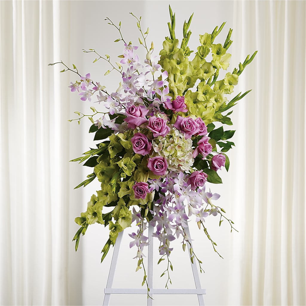 Lasting Legacy Standing Spray – Kennewick Flower Shop Inc, Kennewick WA