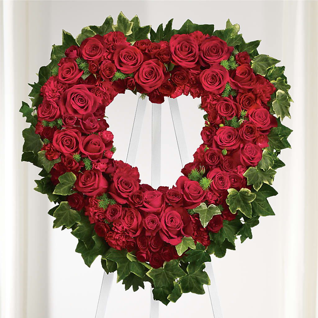 Wholehearted Standing Spray – Kennewick Flower Shop Inc, Kennewick WA