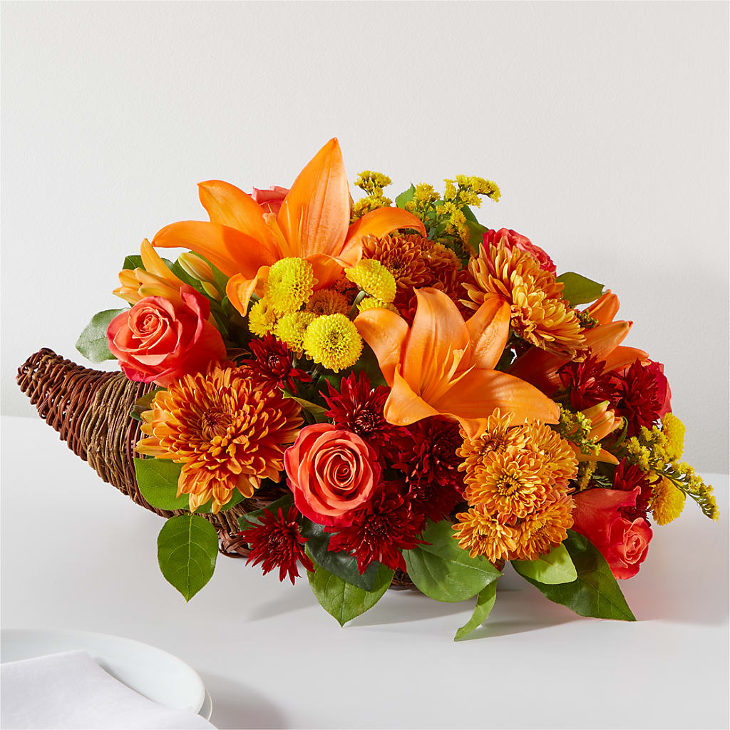 Bouquet of Blessings Cornucopia – Kennewick Flower Shop Inc, Kennewick WA