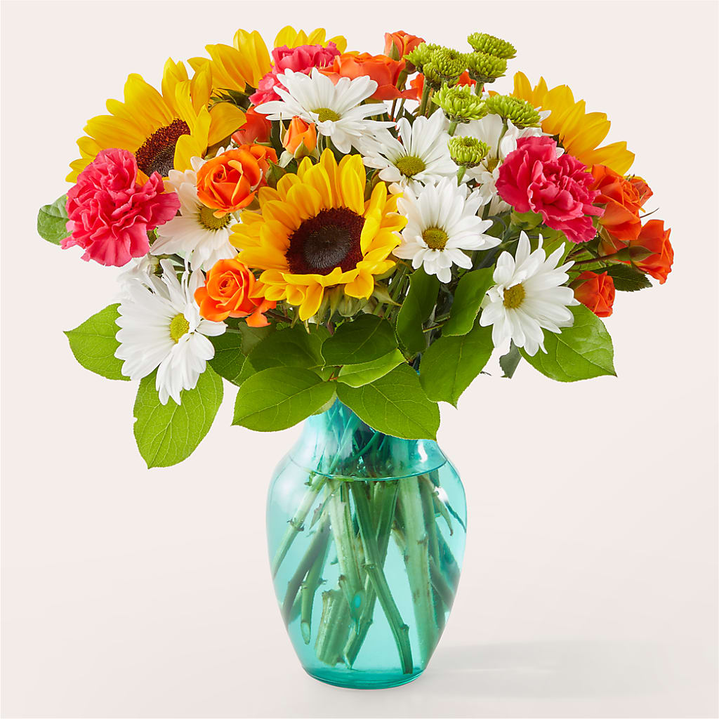 Sun-drenched Blooms Bouquet – Kennewick Flower Shop Inc, Kennewick WA