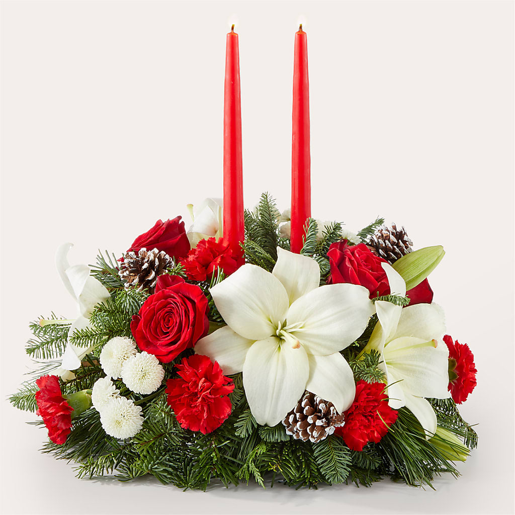 Seasonal Festivities Centerpiece – Kennewick Flower Shop Inc, Kennewick WA