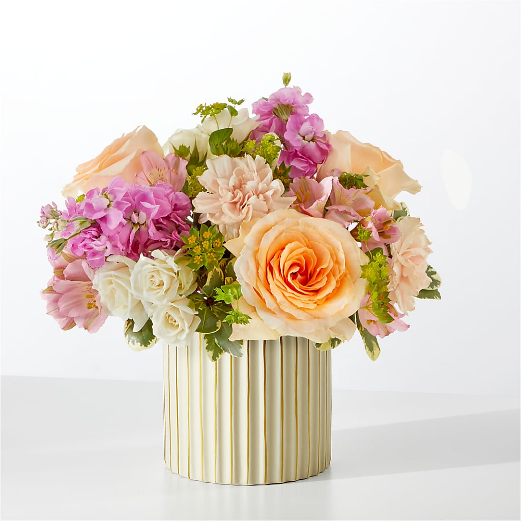 Paradise Bouquet with Ivory Vase – Kennewick Flower Shop Inc, Kennewick WA