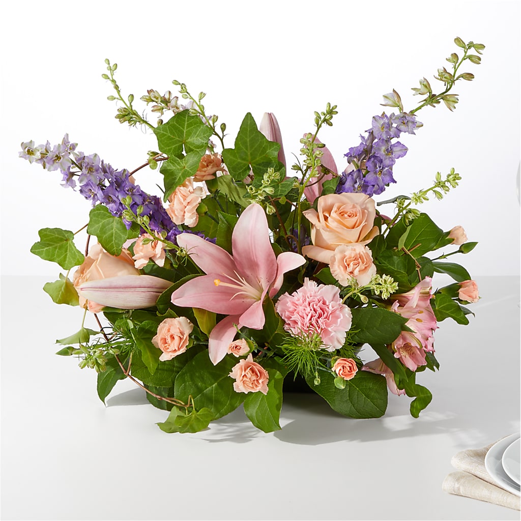 Blossom Time Centerpiece – Kennewick Flower Shop Inc, Kennewick WA