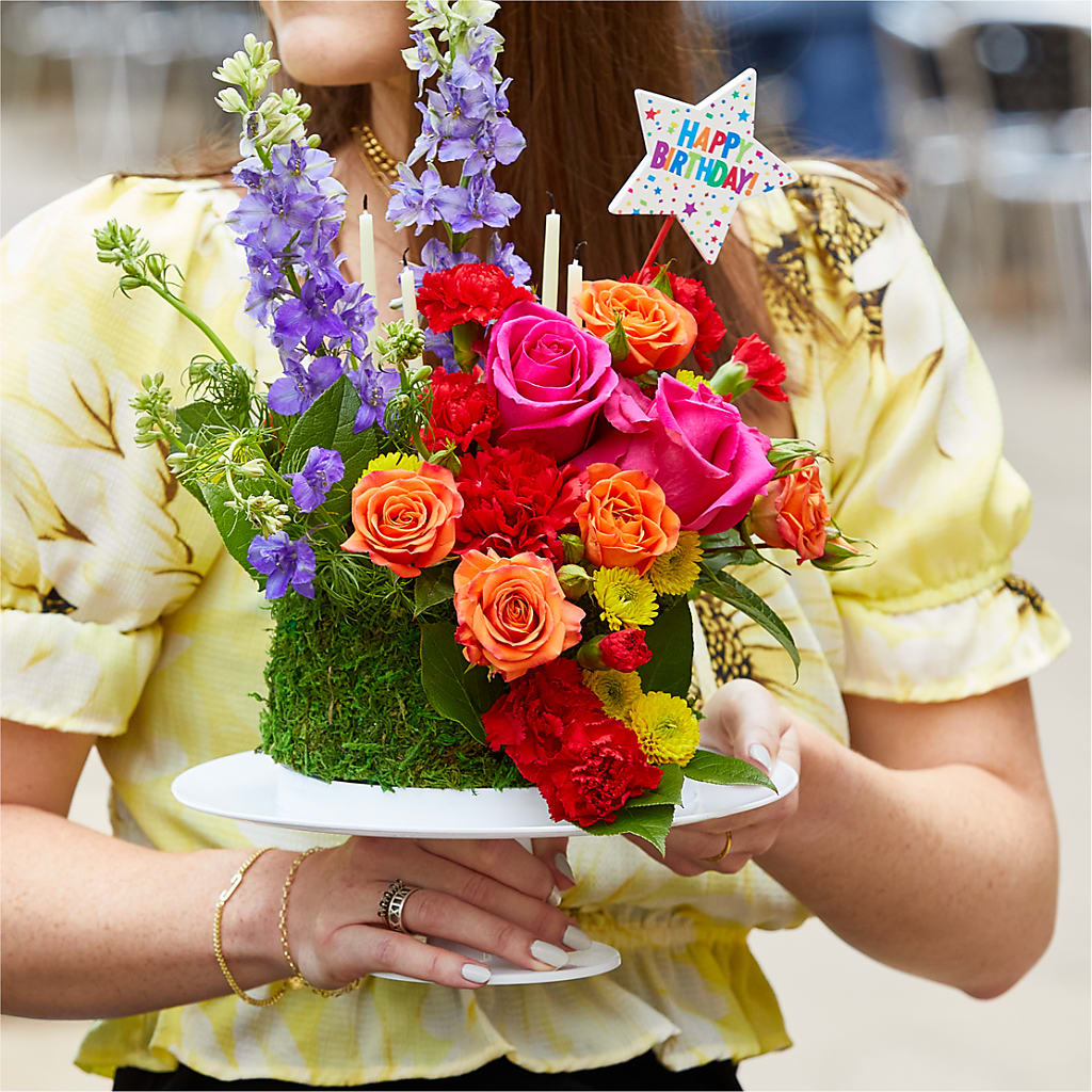 Best Year Yet Floral Cake – Kennewick Flower Shop Inc, Kennewick WA
