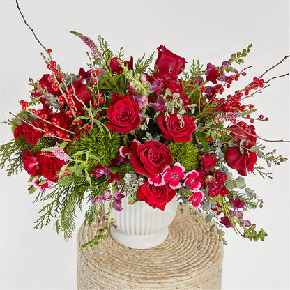 Big Red Bow Bouquet –  Kennewick Flower Shop Inc, Kennewick WA