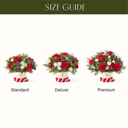 Jolly Snowman Bouquet –  Kennewick Flower Shop Inc, Kennewick WA