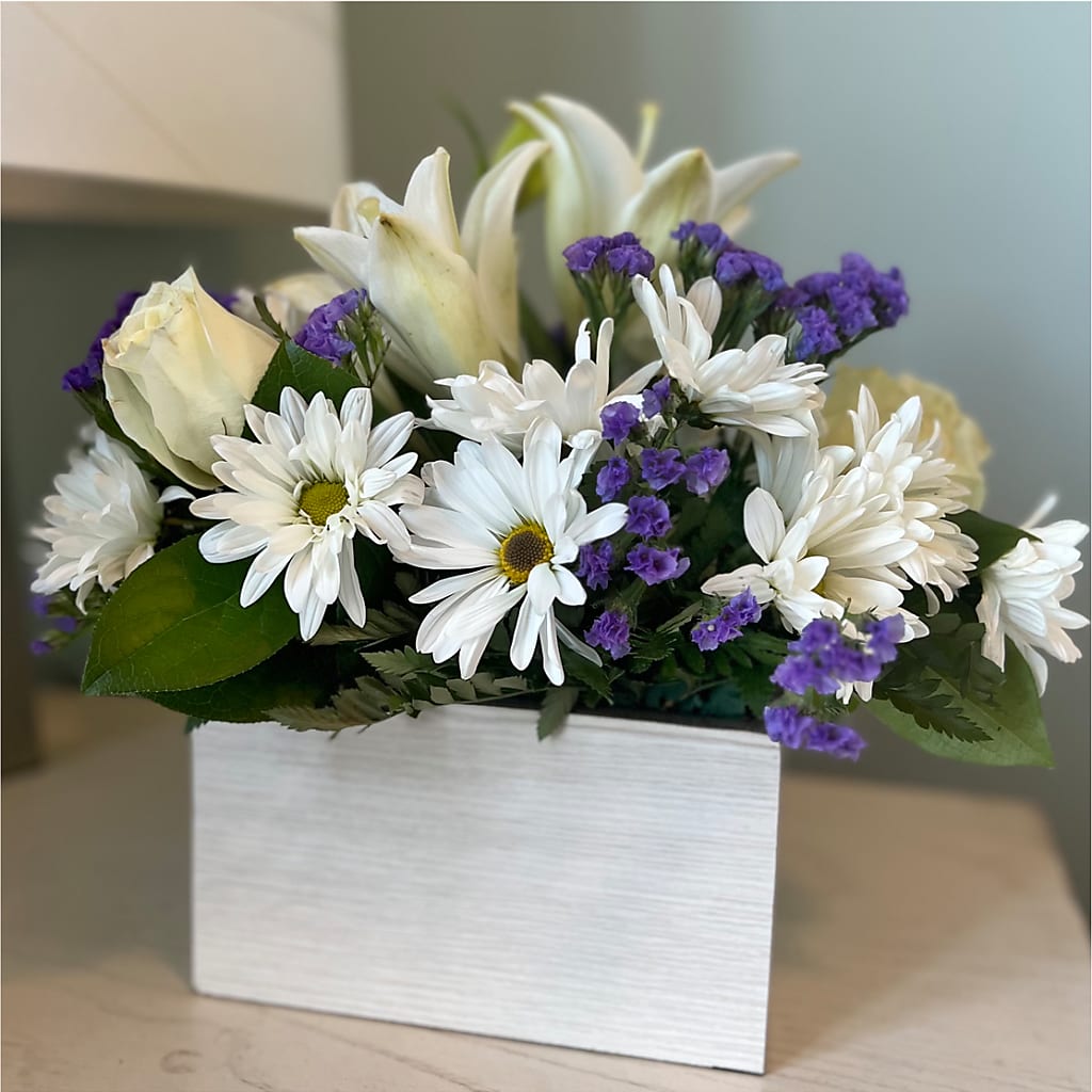 Beyond Blue Box Bouquet –  Kennewick Flower Shop Inc, Kennewick WA